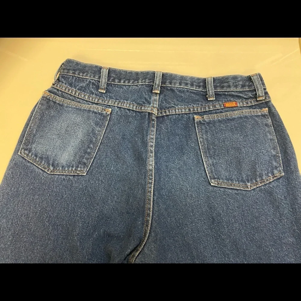 ❤️Rustler Blue Jeans 100% Cotton W 36 L 34 - Picture 4 of 8